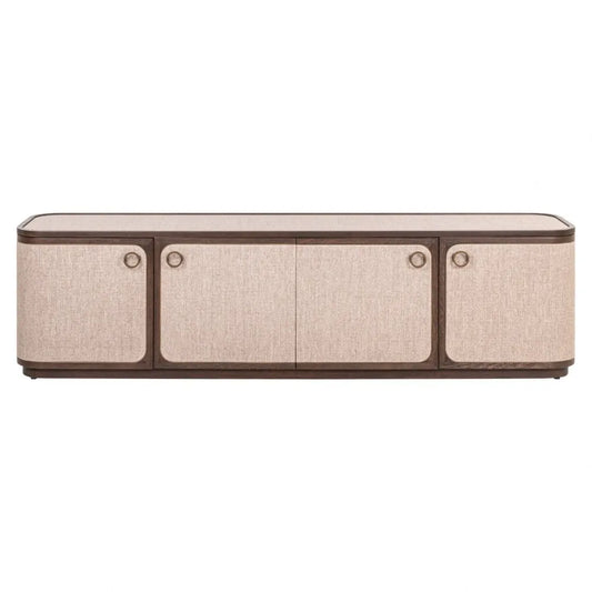 Comoda TV din Lemn/In Auriu/Bej Maro/Bej L190xH50cm Willox Richmond interiors