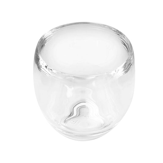 Suport periute de dinti din Acrilic Transparent Droplet D9xH10cm