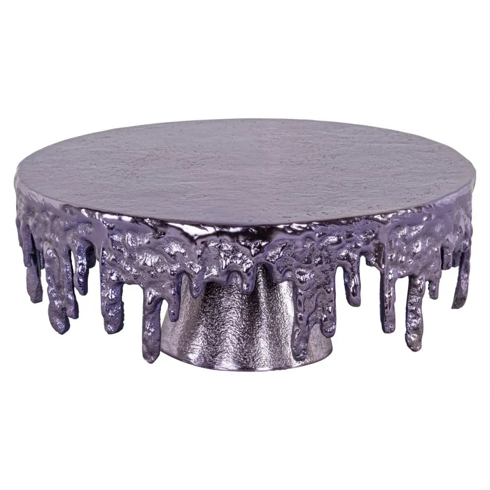 Tava decorativa din Aluminiu Mov D24.5xH10cm Meggy Richmond interiors