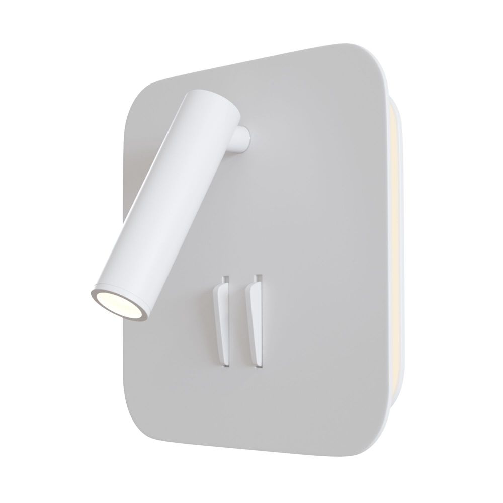 Aplica de perete Aluminiu Alb L7xH13cm Ios 176