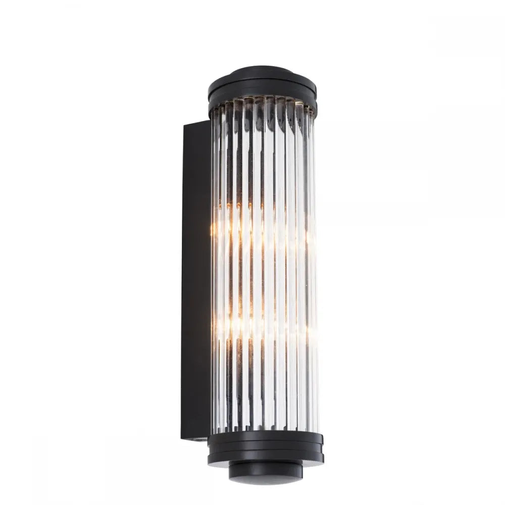 Aplica de perete din Metal Bronz si Sticla Transparent H40xL11cm Gascogne L Eichholtz