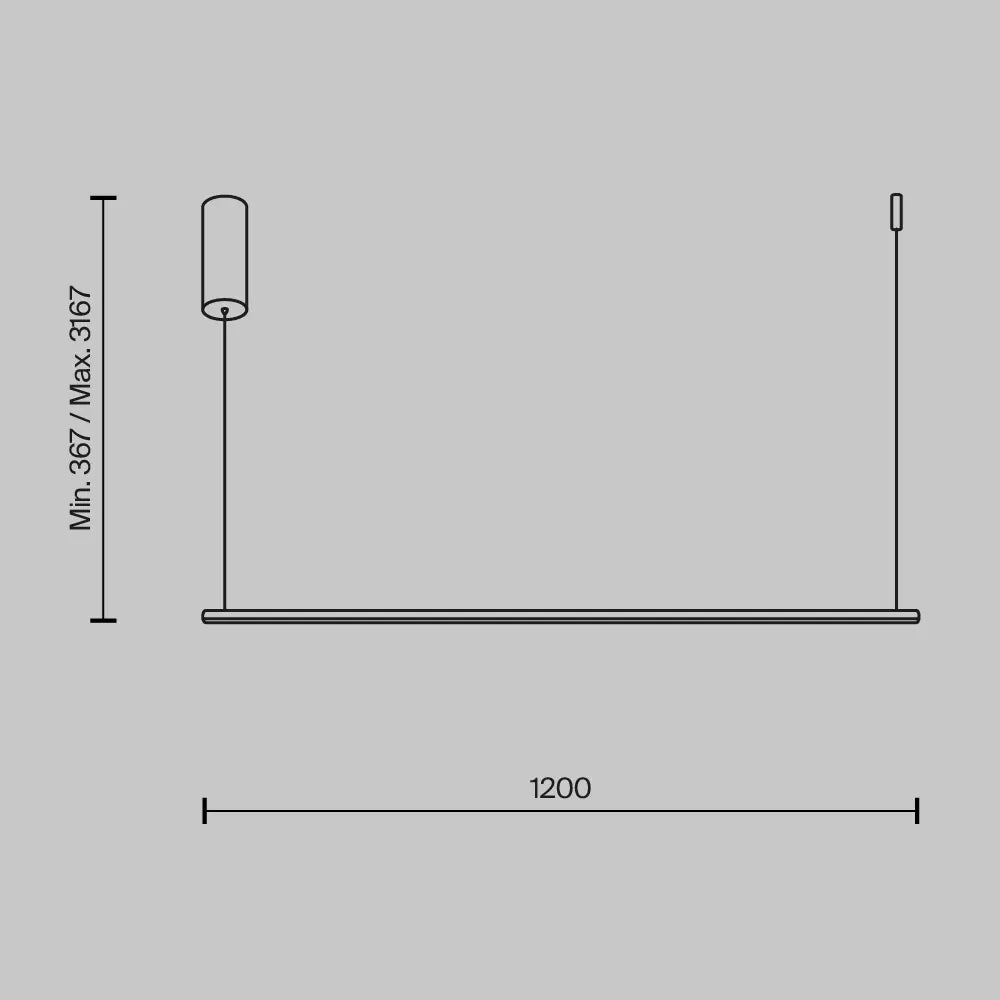 Lustra din Aluminiu Alama si Silicon Alb H316.7xL120cm Halo