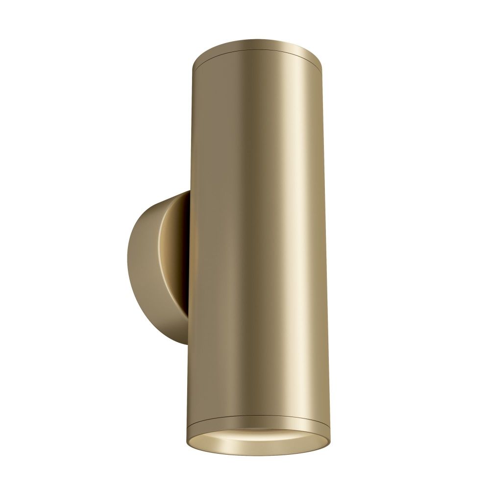 Aplica de perete Aluminiu Auriu mat D5xH15cm FOCUS S