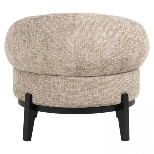 Fotoliu tapitat cu Stofa Bej H75xA84.5xL88cm Montana Richmond interiors