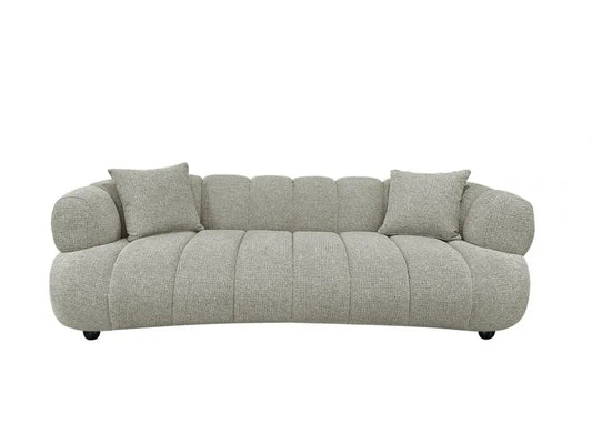 Canapea fixa tapitata cu Stofa Bej L227cm Amelia Richmond interiors