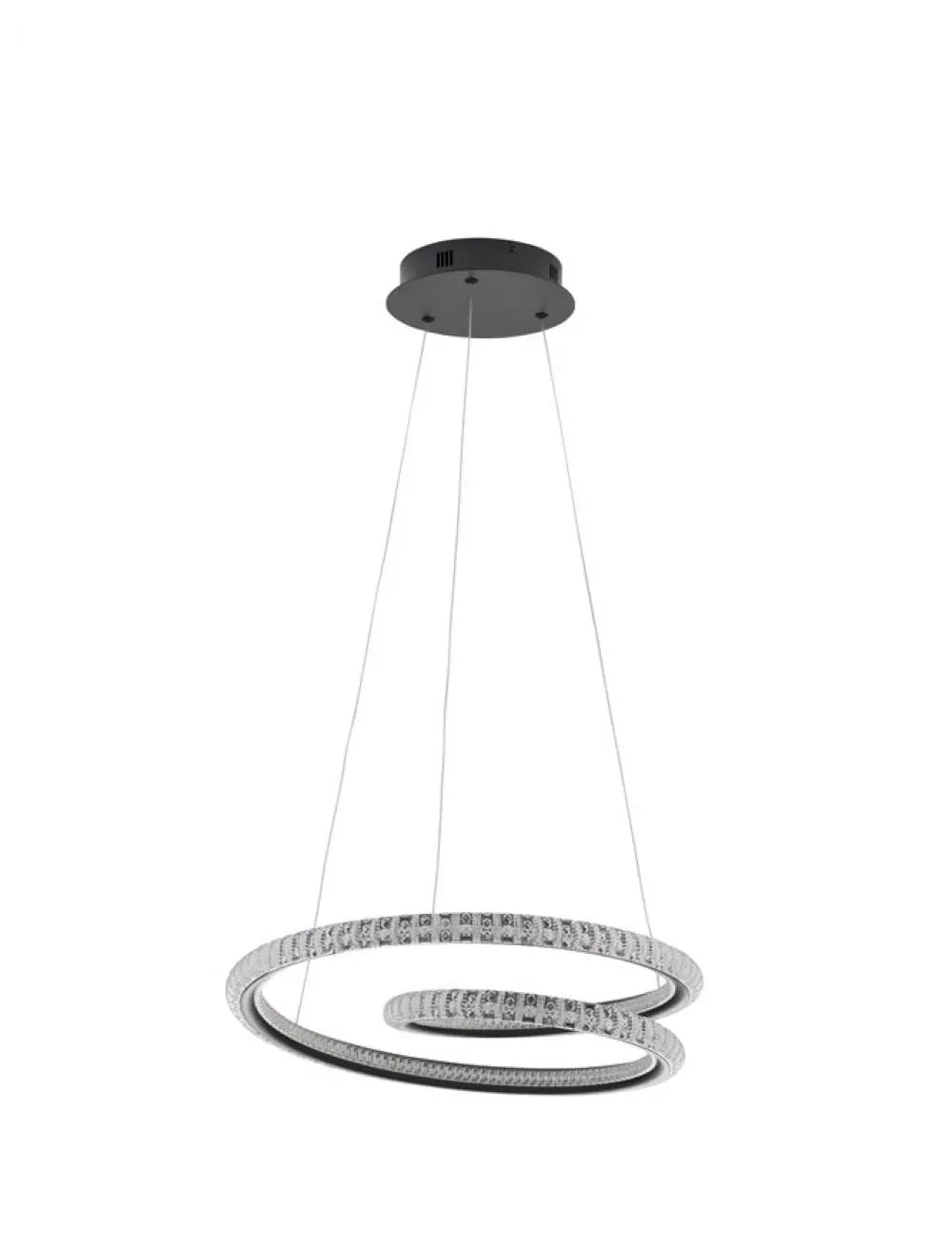 Lustra din Aluminiu Negru H120xL48cm IP20 45W 2800lm 3000k GINEVRA