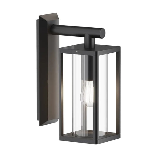 Aplica perete din Aluminiu/Plastic Gri grafit H20xL30.5cm Cell