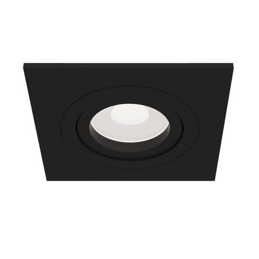 Spot incastra din Aluminiu Negru L10xH6cm Atom