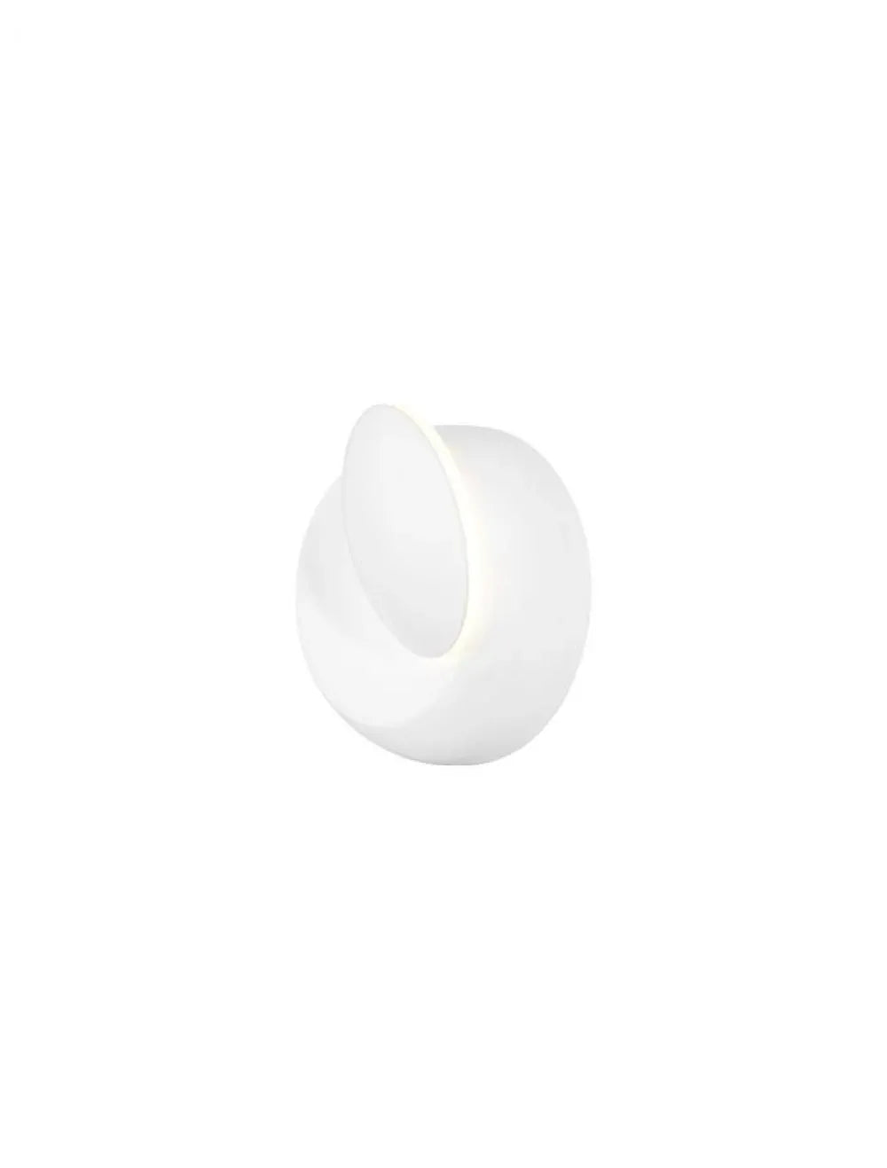 Aplica de perete din Aluminiu Alb H14xL14cm IP20 5W 247lm 3000k ODIN