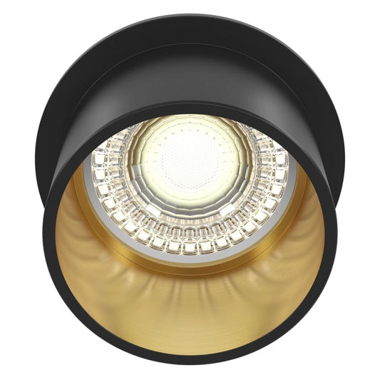 Spot incastra din Aluminiu Auriu D7xH6cm Reif