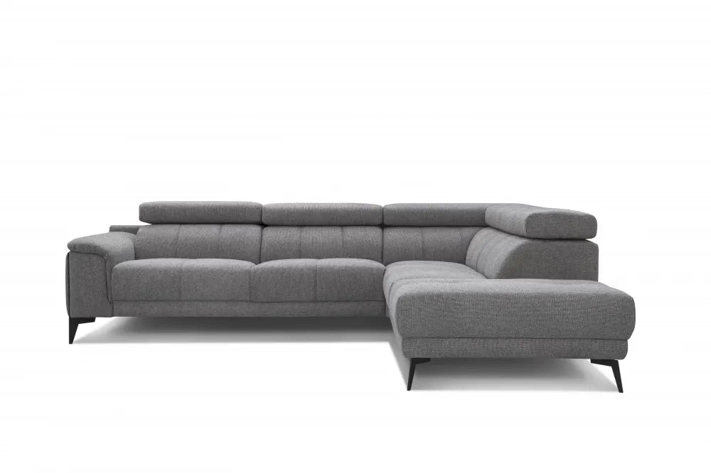 Coltar customizabil in forma de L cu recliner 290cm Amira