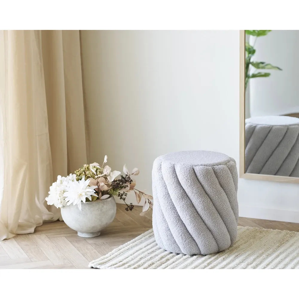 Ghiveci decorativ din Ceramica Gri D26xH19,5cm HN1227