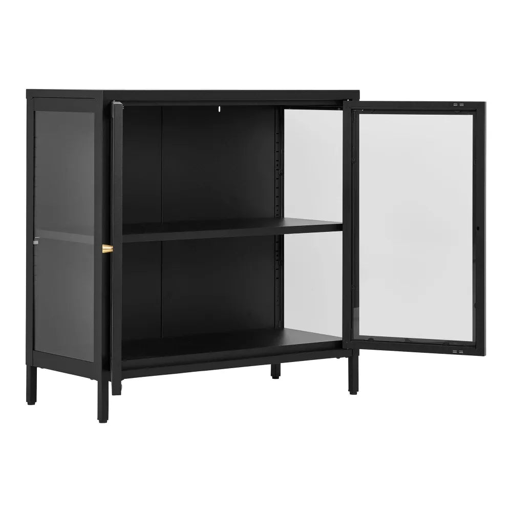 Comoda din Metal Negru L80xH80cm Dalby