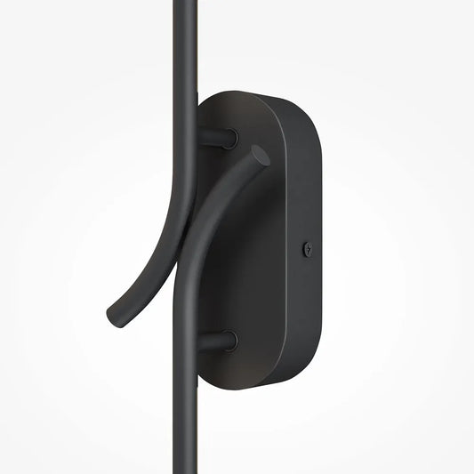 Aplica de perete din Metal Negru H63xL10cm IP20 6W 3000K Renaissance