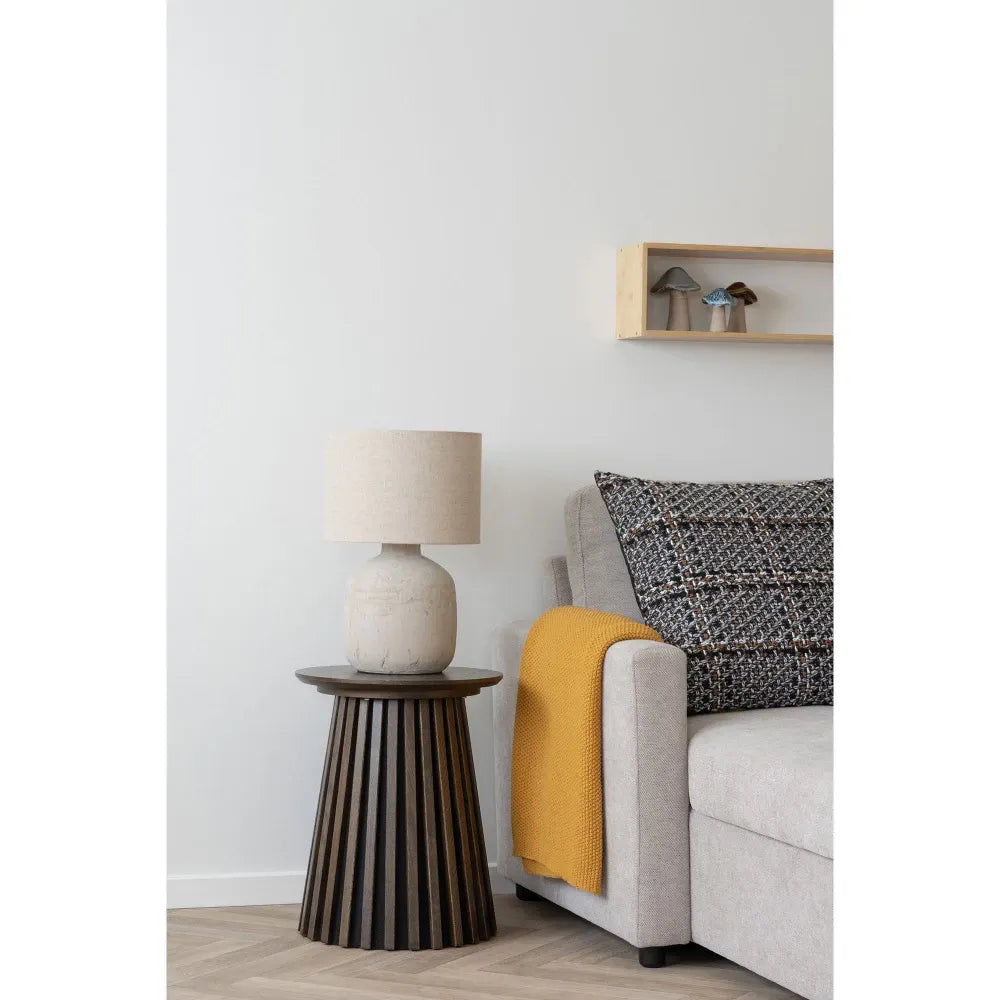 Patura din Bumbac Portocaliu ochre 170x130cm Santos