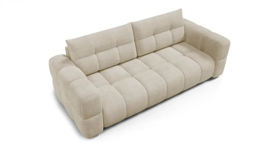 Canapea tapitata cu material pet friendly Alias crem L241x104cm