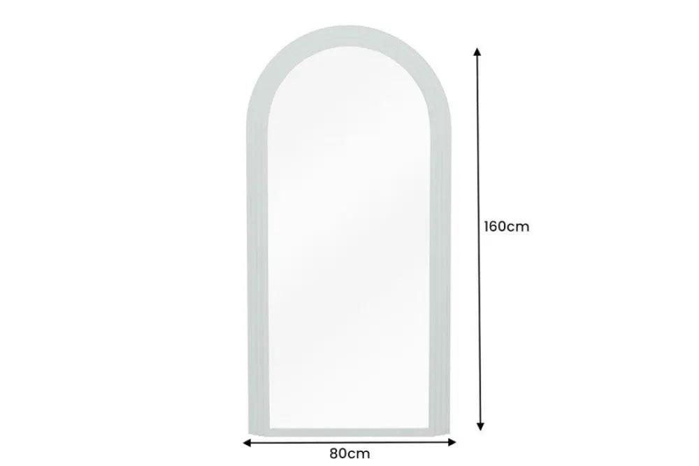 Oglinda cu rama din Poliuretan/MDF Verde H160xL80cm Art Deco