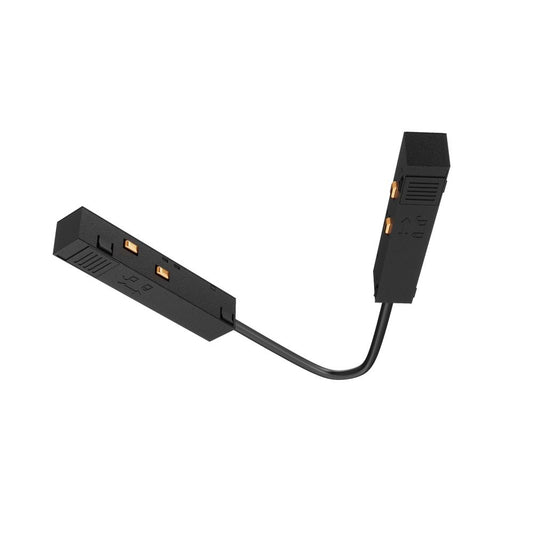 Conector alimentare sina magnetica din Plastic Negru L9xH2cm Accessories for tracks Exility