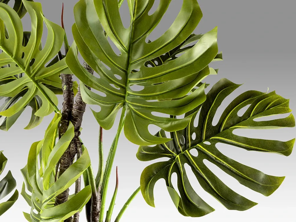 Planta artificiala din Plastic Verde L120xH210cm Monstera
