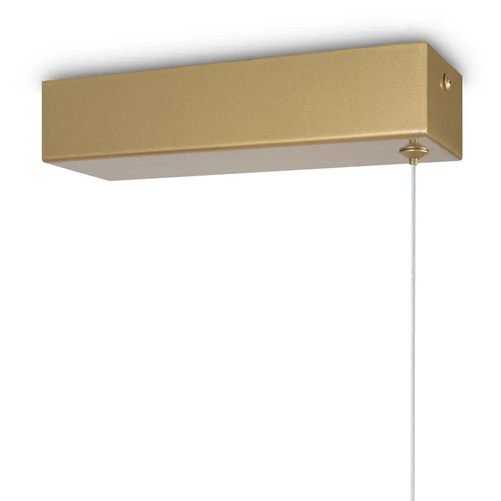 Lustra din Aluminiu Alama H120xL150cm 48W 2200lm 4000k Halo