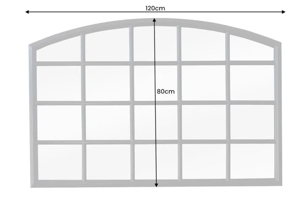 Oglinda cu rama din Lemn Negru H80xL120cm Paris
