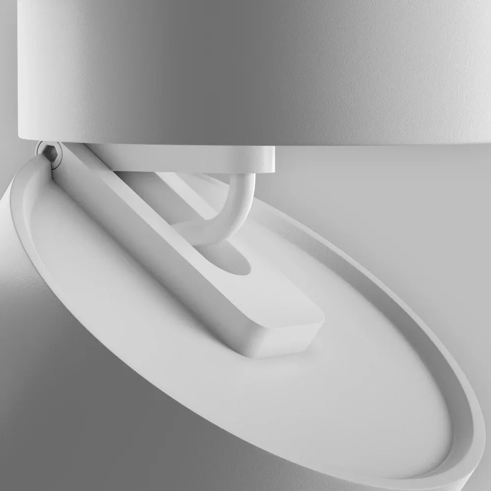 Spot pentru sina Unity din Aluminiu Alb H11xD8.5cm 12W 838lm 2700k ONDA