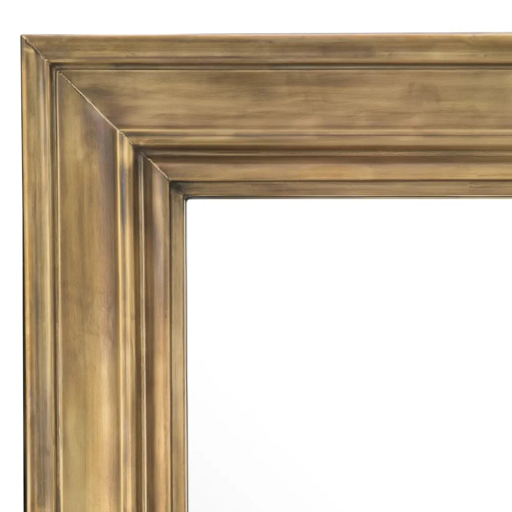 Oglinda cu rama din Metal/MDF Alama L140xH180cm Sanoma XL Eichholtz