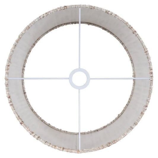 Abajur din Stofa Crem D40xH30cm Filou Richmond interiors