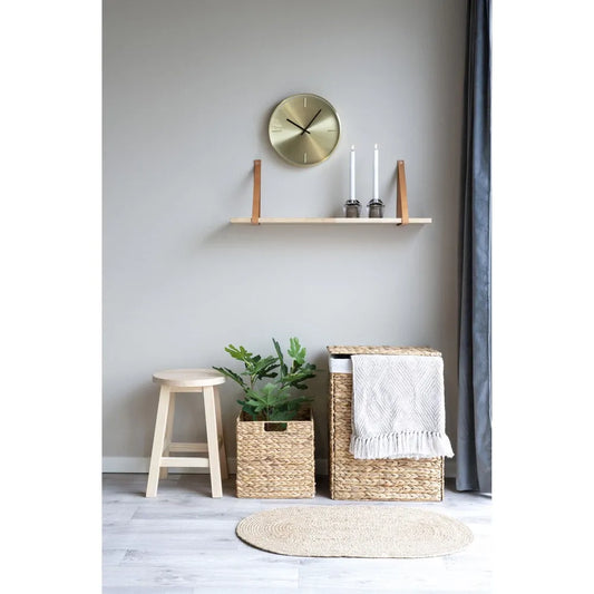 Cos patrat impletit natural Maro H30xL30cm Passo