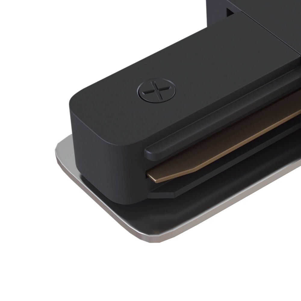 Conector L Accessories for tracks Negru L10xH2cm
