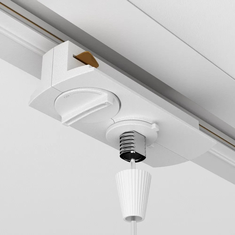 Accesoriu pentru suspendare pendul sina Unity din Plastic Alb