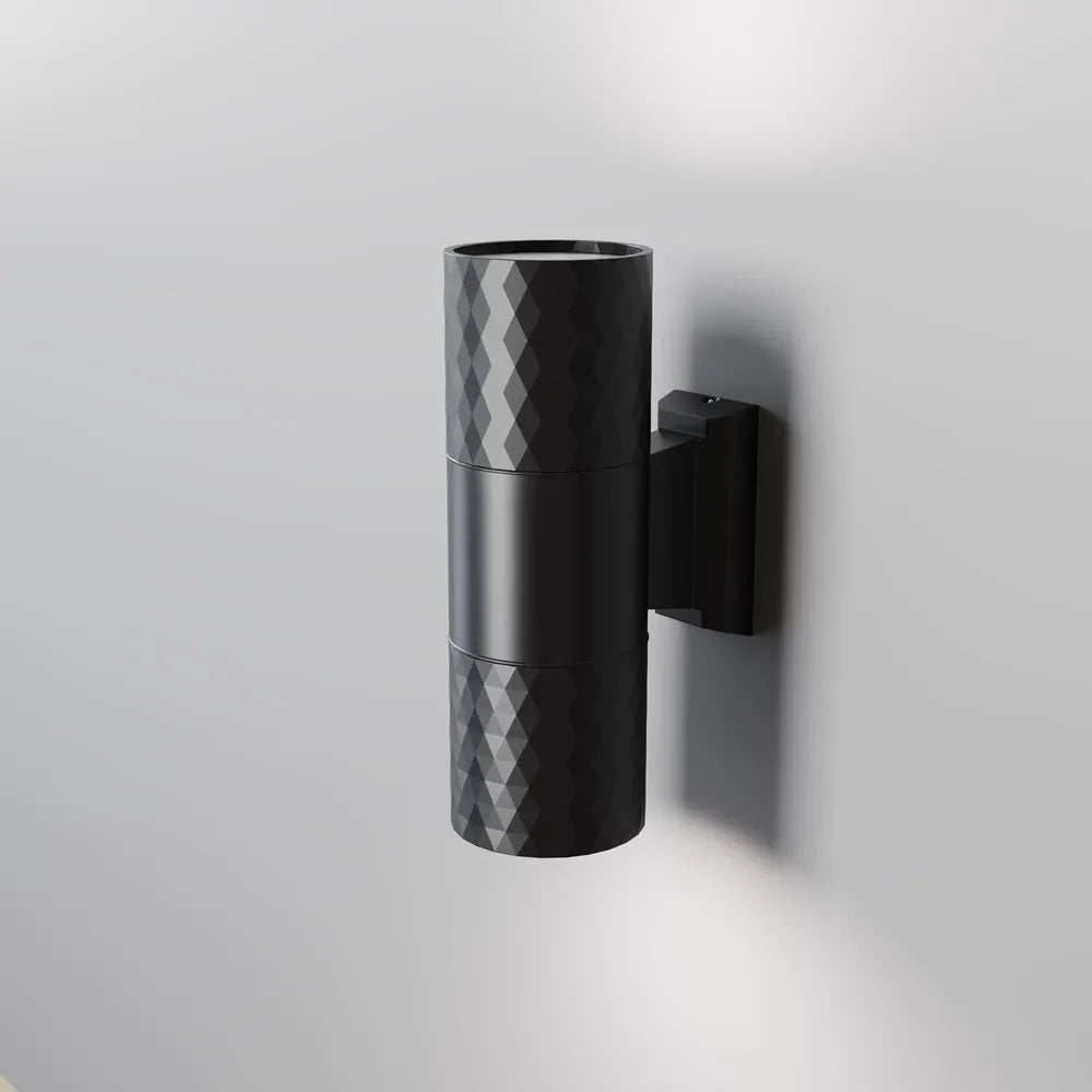 Aplica de perete de exterior din Metal Negru H19xD6.5cm IP54 50W GU10 Bowery