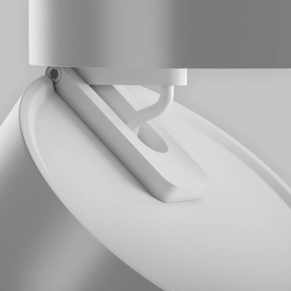 Spot pentru sina Unity din Aluminiu Alb H11xD12cm 18W 1490lm 3000k ONDA