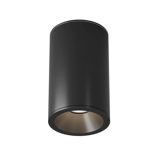 Spot aplicabil din Aluminiu Negru H10.5xD6.5cm IP 65 GU10 50W Zoom