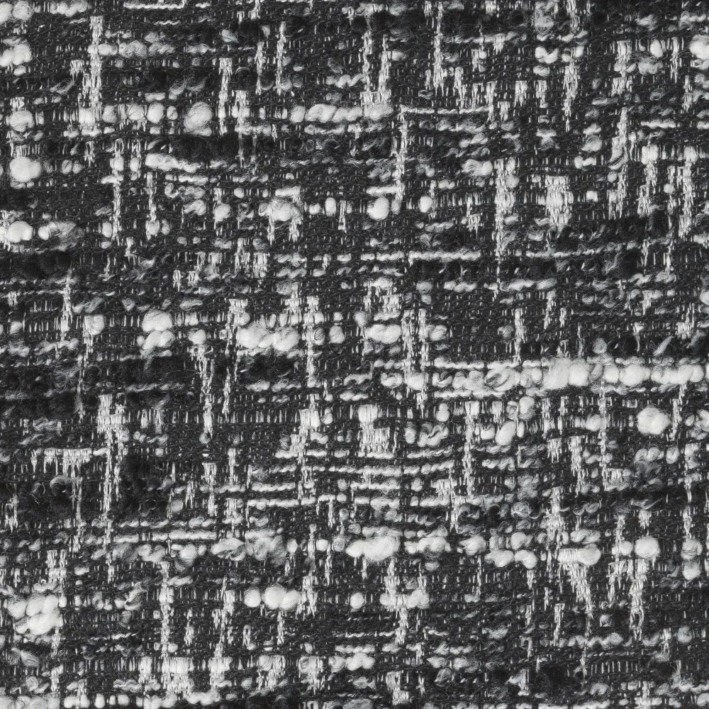 Set 2 scaune tapitat cu Stofa boucle Negru L57xA55xH77.5cm Julio Eichholtz