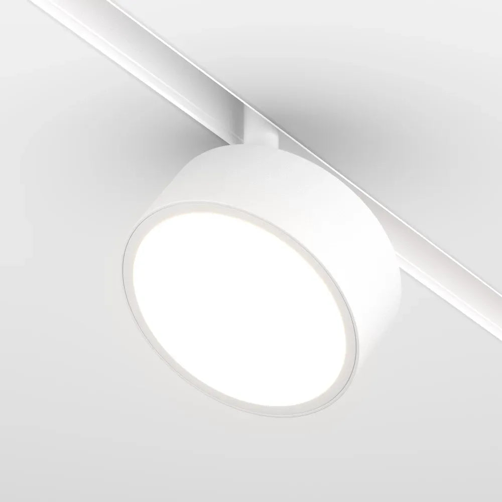 Spot dimabil smart pentru sina Exility din Aluminiu Alb H10.7xL19.3cm 18W 890lm 2700-6000k Rado