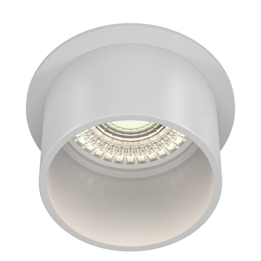 Spot incastra din Aluminiu Alb D7xH6cm Reif