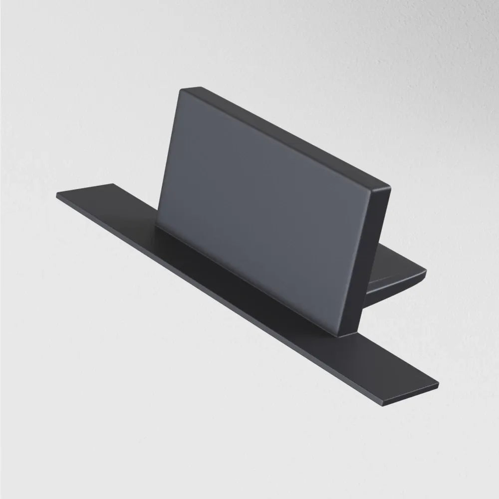 Cap sina monofazata incastrata din Aluminiu Negru L4xH2cm Accessories for tracks Unity