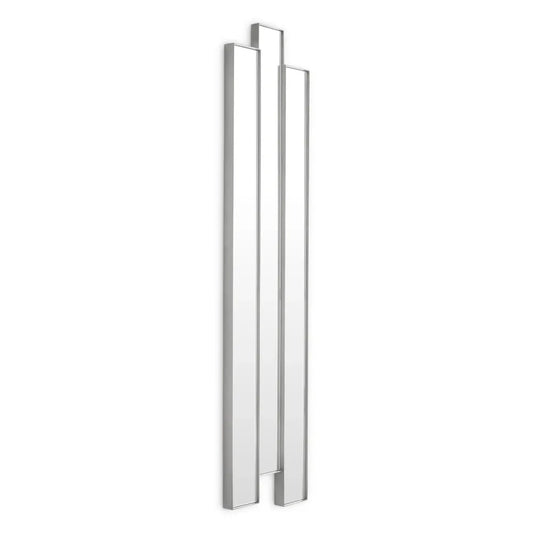 Oglinda cu rama din Metal Argintiu L47.5xH194cm Novella Eichholtz