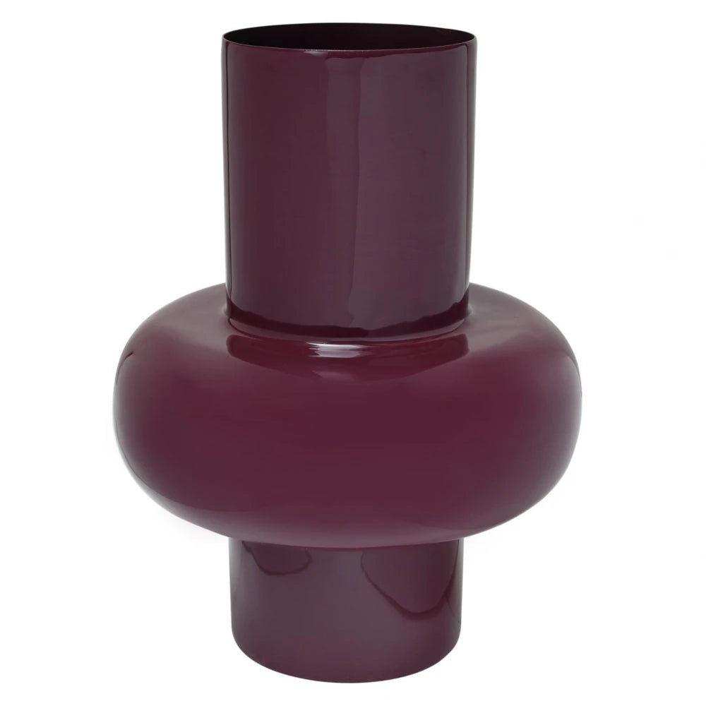 Vaza decorativa din Metal Rosu D34xH46cm Ashlyn Richmond Interiors