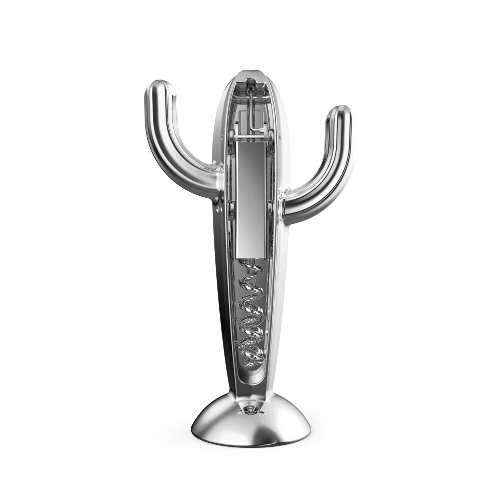 Tirbuson din Metal Argintiu Silver D14xH8cm