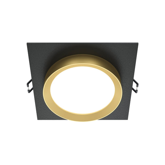 Spot incastrat din Aluminiu Negru/Auriu GX53 15W L11xH5cm Hoop