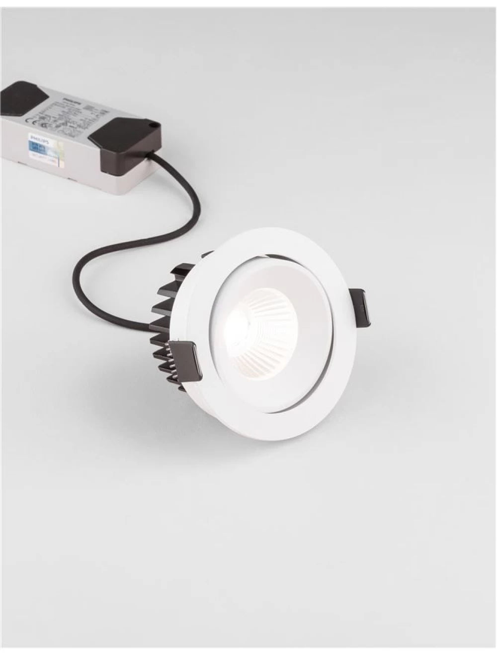 Spot incastrat din Aluminiu Alb H4.7xL9cm IP65 12W 720lm 3000k BLADE