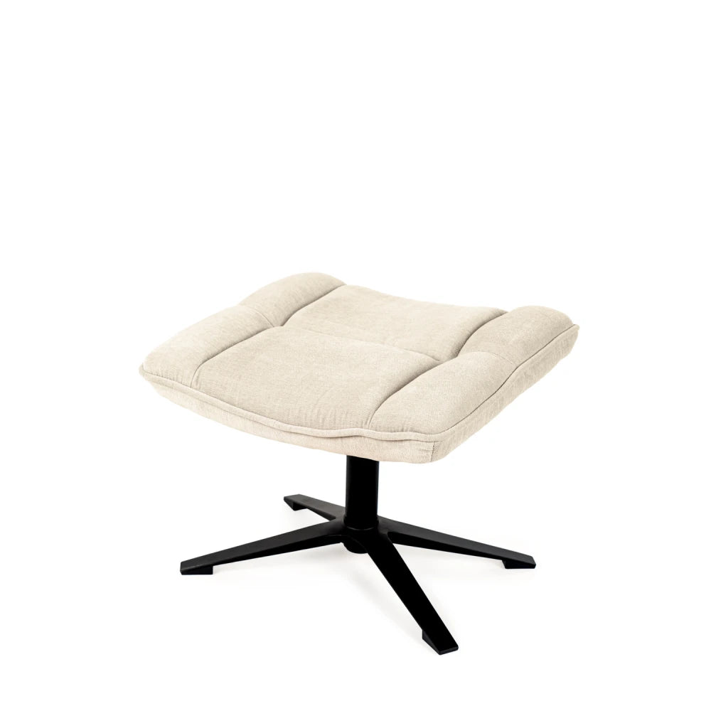 Taburet Ovar bej L52cm x A43cm x H40cm