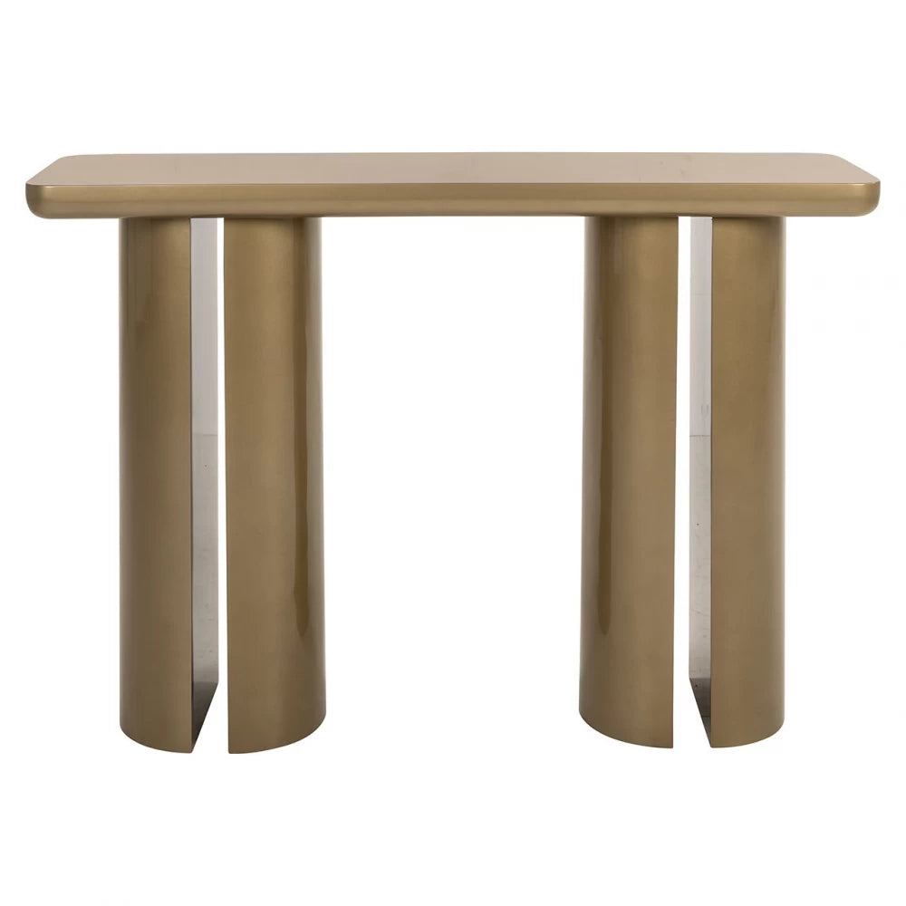 Consola din MDF Auriu H80xL120cm Whisker