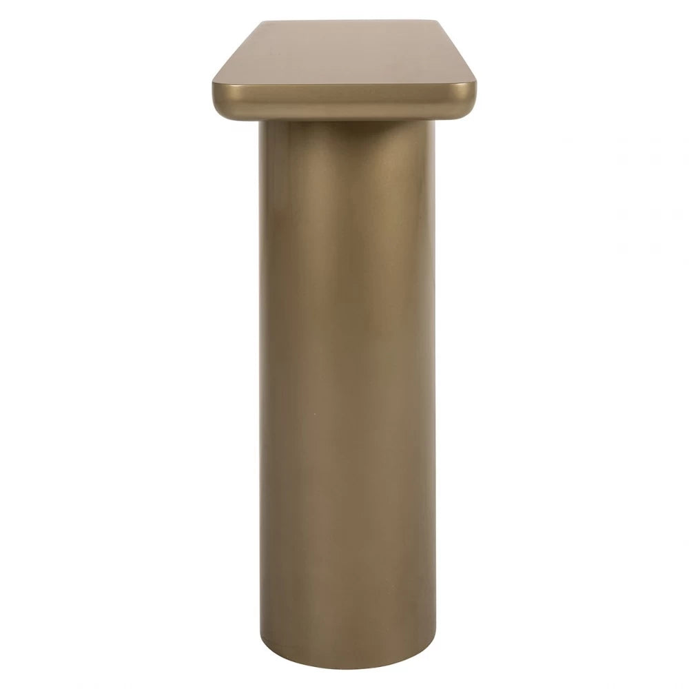 Consola din MDF Auriu H80xL120cm Whisker