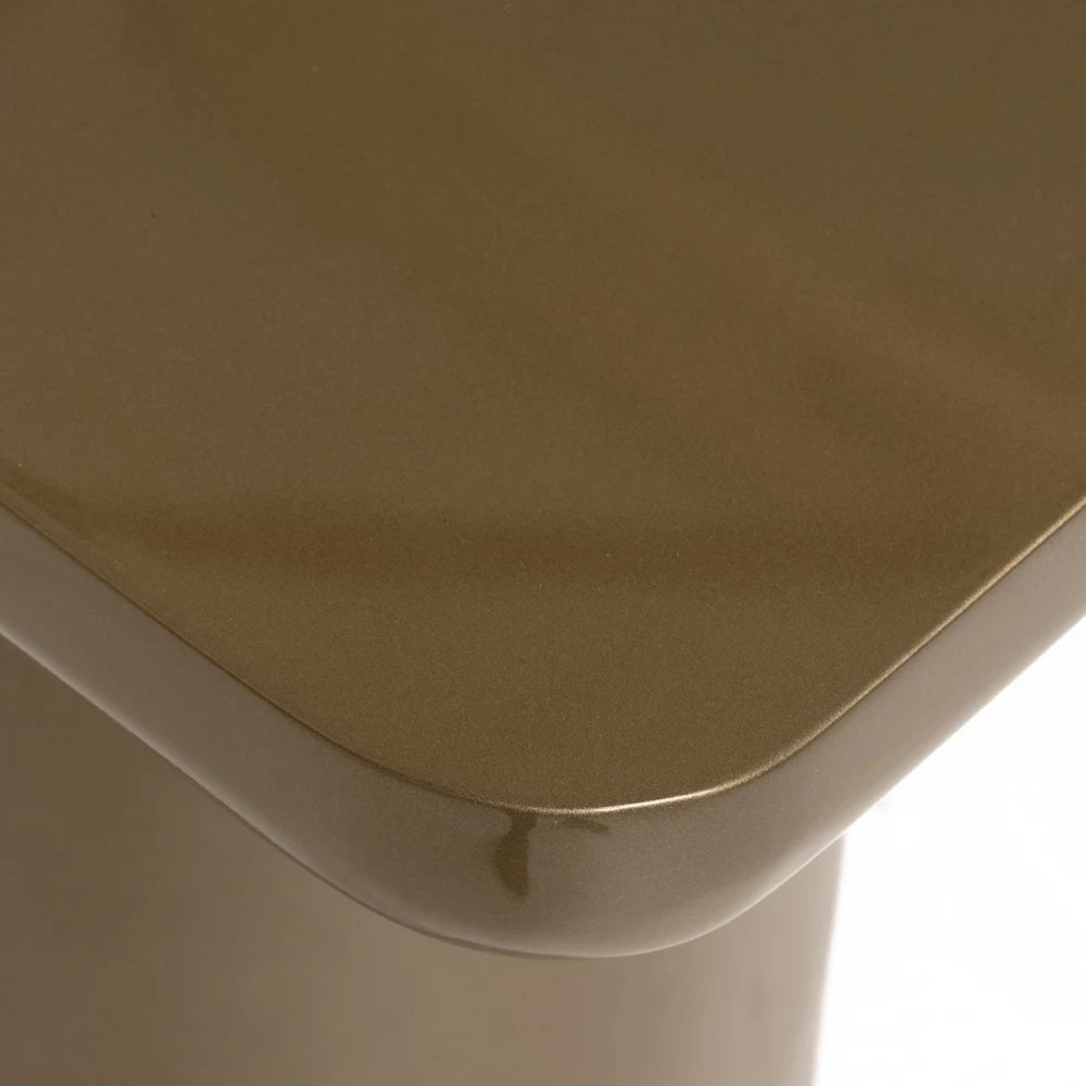 Consola din MDF Auriu H80xL120cm Whisker