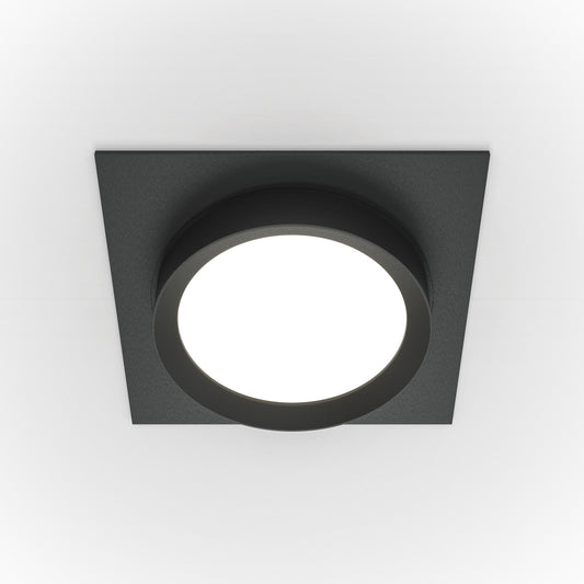 Spot incastrat din Aluminiu Negru GX53 15W L11xH5cm Hoop