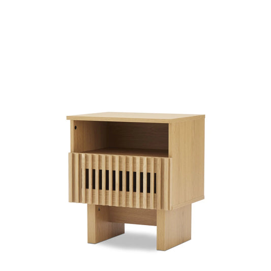 Noptiera cu sertar Lugano de culoare natural L45xH52cm