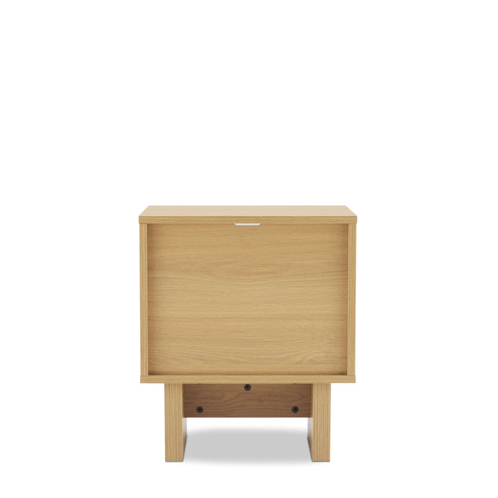 Noptiera cu sertar Lugano de culoare natural L45xH52cm
